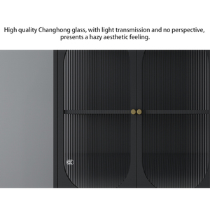 Mueble de Salón Moderno con Paneles Estilo Industrial Bizoe, con Material Metálico para Hogares, Hoteles, Hospitales y Escuelas - Product Image 6