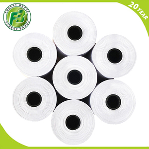 Brillant thermique 70gsm simple blanc caisse enregistreuse papier 80x80mm distributeur de billets haute visibilité enregistrement bas prix - Product Image 5