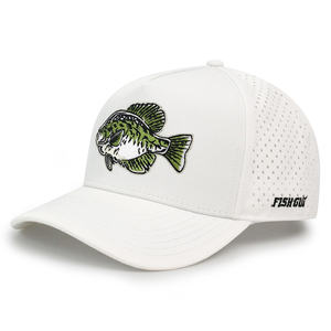 पानी सरीसृप स्नैपबैक टोपी नायलॉन हाइकिंग हैट छिद्रित छेद पानी के सबूत कढ़ाई मछली लोगो गोल्फ बेसबॉल टोपी - Product Image 1