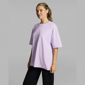 Summer Eco-Friendly <b>Loose</b> Fit <b>Women</b> Oversized T-<b>Shirt</b> 100% Cotton Customizable Design High Quality Wholesale Price - Product Image 1