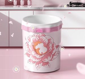 Huamaohengchun Drawstring Tear-Free Separated Plastic Can Liner for Bathroom Office Home Bedroom <b>Small</b> Garbage <b>Basket</b> Bags - Product Image 3