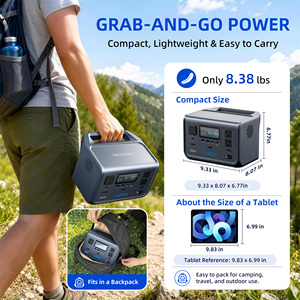 Estaciones de Energía Portátiles Directas de Fábrica 300W 140W USB para Camping, Emergencias en el Hogar y Aventuras al Aire Libre - Product Image 4