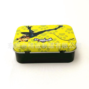 Caja de Metal Personalizable con Diseño de Anime, Cuadrada, de 35 mm, para Jabón, Envase para Cuidado Personal - Product Image 1