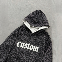 Ensemble de survêtement Yingling brodé réversible avec blocs de couleur, sweat à capuche vierge imprimé, streetwear pour hommes, sweat à capuche personnalisé avec logo