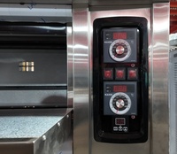 Horno de Convección Eléctrico de Alta Resistencia, 6 Bandejas, Gran Capacidad para Uso en Panaderías y Restaurantes