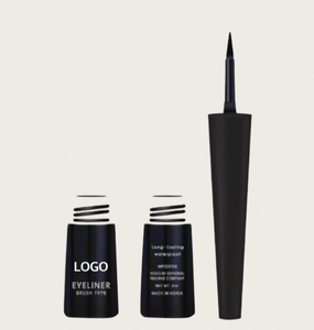 Korean Beauty <b>Brush</b> Type Liquid Eyeliner <b>Brush</b> Tip Long Lasting Waterproof Ultra Fine <b>Smooth</b> Flow ODM OEM - Product Image 2