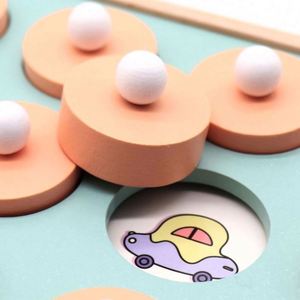 Educational Colorful Wooden Memory <b>Chess</b> for Kids & Adults-DIY Toy <b>Set</b> - Product Image 2
