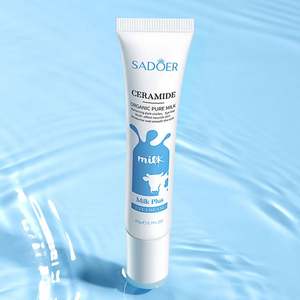 Crème pour les <span class=keywords><strong>yeux</strong></span> nourrissante au <span class=keywords><strong>lait</strong></span> de céramide SADOER en gros, réparation, anti-rides, lifting, raffermissant, végétalien, anti-âge - Product Image 6