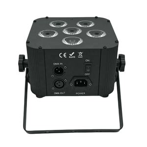 Oferta Especial: Foco LED Par para Eventos DJ 6x18W RGBWAUV con Batería Inalámbrica DMX 6 en 1 y Control Remoto - Product Image 2