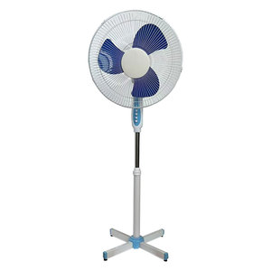 Vendita calda personalizzato semplice stile 16 pollici <span class=keywords><strong>metallo</strong></span> meccanico 3 lama regolabile alto supporto elettrico ventilatore per uso domestico esterno - Product Image 1