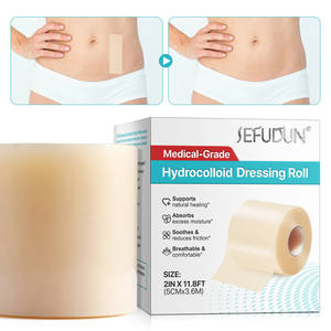 لفافة تضميد من الدرجة الطبية تقلل من الاحتكاك الغرواني المائي للعناية بالجروح تدعم الشفاء الطبيعي - Product Image 2