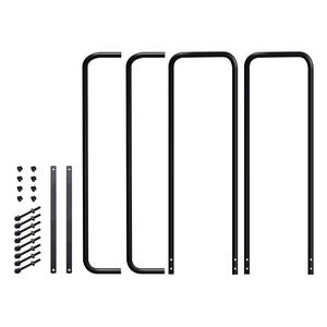 Soporte de madera y Metal de alta resistencia, estante de leña para exteriores - Product Image 6