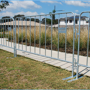 Eventi all'aperto galvanizzazione barriere francesi portatili durevoli controllo della folla barricate per la vendita - Product Image 6