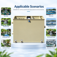 Système de filtration Muyuaqua avec microfiltre à tambour intégré MBBR Biofilter pour l'aquaculture RAS et l'élevage de poissons