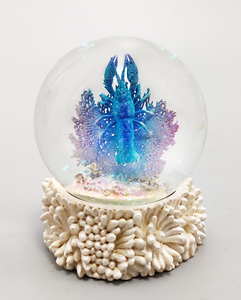 Resina personalizzata 65/80/100mm Snowball Craft souvenir Snow Globe per natale o decorazioni per la casa - Product Image 2