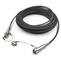 Connecteur circulaire à 12 cœurs FTTA IP67 J599 MT, étanche pour extérieur, avec fiche et prise, pour câble de raccordement à fibre optique, directement de l'usine
