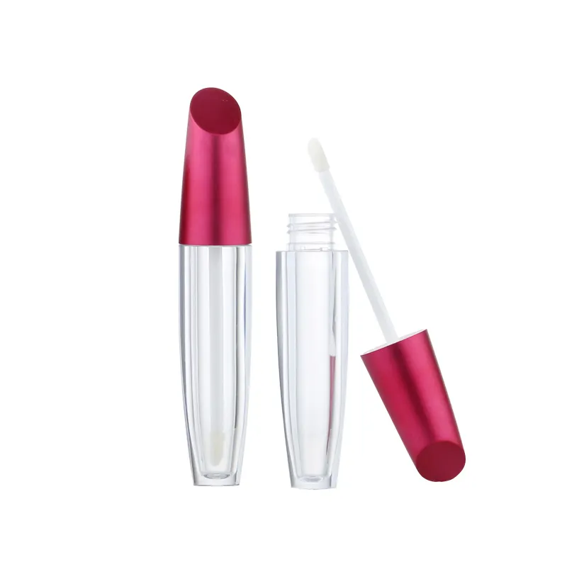 5.5Ml Chất Lượng Cao Abs Trong Suốt Tùy Chỉnh Lip Gloss Ống Cho Bao Bì Mỹ Phẩm Đặc Biệt-Shaped