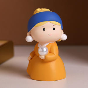 Grande figurine d'artiste tendance, petite décoration créative pour salon, meuble TV, entreprise, Noël, étudiant, cadeau d'anniversaire - Product Image 5