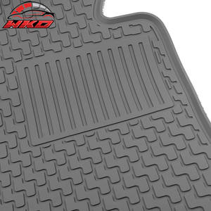 Alfombrillas de látex grises para todo clima, compatibles con Honda Civic 8ª generación 2006-2011, delanteras y traseras, estilo OEM, impermeables - Product Image 5