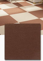 Tissu en velours suédé ignifuge de 30 cm * 30 cm pour décorations et revêtements de sol