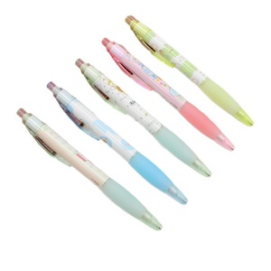 סט עפרונות מכניים 0.5 0.7 יפני קוריאני רב מכר, גוף מסתובב עם הדפסת סרט, ציוד משרדי לתלמידים, דוגמת קומיקס - Product Image 5