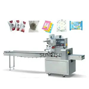 High Width Flow Wrapping Machine Toilet Soap Flow Pack Packing Machine Ice Lolly Wrapping Machine