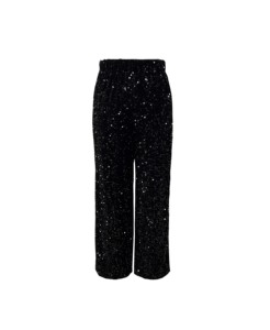 Pantalon à paillettes à taille haute glamour - Pantalon de soirée scintillant pour femmes, tenue de fête du Nouvel An et de club - Product Image 5