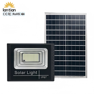 Lámpara Solar LED de Exterior con Resistencia a los Rayos UV, Larga Duración, Espejo de Vidrio, IP65 Impermeable, Inalámbrica, para Jardín - Product Image 1