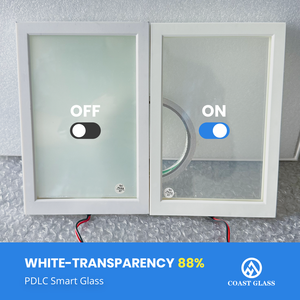 Vidrio Electrocrómico Laminado, Transparencia 84%, 88%, 91%, Opacidad Decorativa, Vidrio Inteligente PDLC para Privacidad <span class=keywords><strong>en</strong></span> Ventanas y Puertas Interiores - Product Image 6