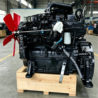 Ensemble moteur 4BT3.9 pour moteurs diesel Cummins refroidis par eau, 4 cylindres, 4 temps, 45 kW, 60 kW, 75 kW, 60 ch, 80 ch, 100 ch, 2500 tr/min