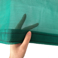 Voile d'ombrage rectangulaire en HDPE tissé, stabilisée aux UV, pour protection solaire extérieure, clôture d'intimité, balcon, cour, ventilation, filet occultant