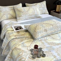 Bon prix literie imprimée draps personnalisés drap de lit taie d'oreiller ensemble de literie