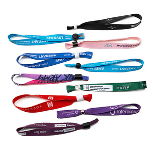 Good Quality <b>Polyester</b> Wrist Straps Multi-colors Custom Logo Sublimation Printed Waterproof <b>Polyester</b> Wristband <b>Lanyards</b> - Product Image 2