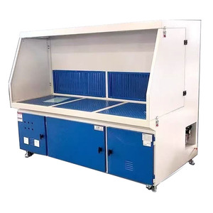 Banco da lavoro per la raccolta della polvere autopulente mobile per saldatura/macinazione/segatura/levigatura/taglio - Product Image 5