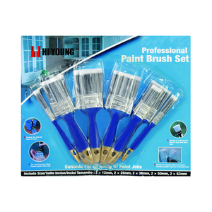 Set di pennelli sintetici personalizzati con manico in plastica - Product Image 5