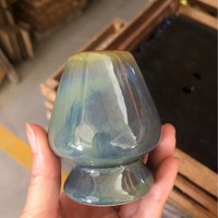 Support en céramique pour fouet à matcha japonais (Chasen) en bambou, prix d'usine, pour cérémonie du thé
