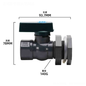 Adaptateur de raccordement fileté fin 3/4 pouce vers 1 pouce pour baril de pluie, connecteur de tuyau pour eau de pluie - Product Image 3