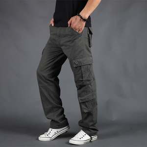 Vente à chaud de pantalons à jambe droite pantalons pour hommes pantalons pantalons cargo de créateurs - Product Image 2