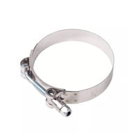 Collier de serrage métrique en acier inoxydable réglable et personnalisé, robuste, haute pression, galvanisé, à ressort, type T-bolt, de qualité supérieure