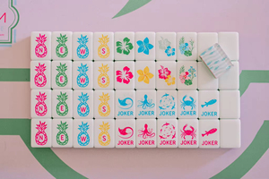 Fichas de Mahjong Americanas Plegables de Acrílico Premium, Arte de Lujo para el Hogar, Eventos Sociales y Regalos Coleccionables - Product Image 4
