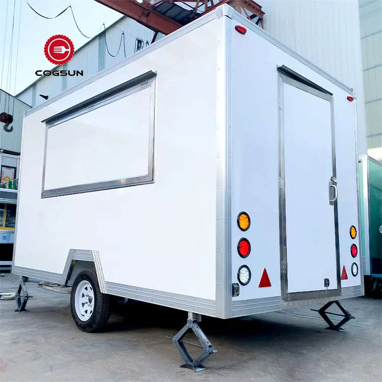 Citröen Café Drivable Grill de frango assado Waffle Café Food Van Trailer com Fritadeira Porchaustralian Padrão Austrália