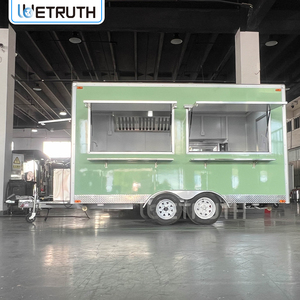 Wetruth Rimorchio Mobile Vintage per Catering, Furgone per Fast Food e Gelati, Camion per Pasticceria con Cucina Completa in Vendita in Cina - Product Image 3