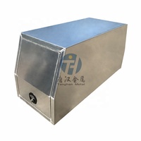 Boîte à outils en aluminium à auvent de 800mm ute pour camion UTE/ATV/remorque