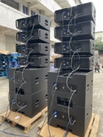 Haut-parleur d'église 800w 2 voies double 10 pouces line array 1000w subwoofer 18 pouces W-210CP et W-180P