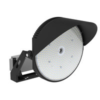 Luminaria LED Redonda IP66 de Alta Potencia para Torretas, 600W 800W 1000W 1200W 1500W, con Controlador Separado, Proyector para Estadios y Campos Deportivos en EE. UU. y Europa