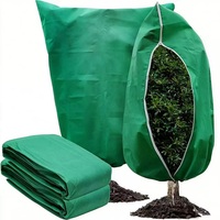 Ritsafsluitbare plantenbeschermhoes van vliesstof, winterbescherming tegen vorst voor bomen, plantenhoes voor winterbescherming