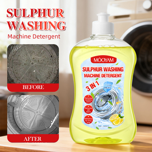 Nettoyant pour lave-linge MOOYAM en marque propre, formule à base de plantes, parfumé, éliminateur de saleté pour cuve de lave-linge - Product Image 2