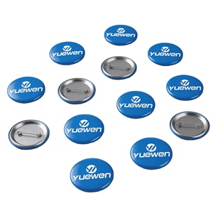 Badges promotionnels personnalisés en fer blanc, épingles à badges pour cadeaux, souvenirs et badges créatifs d'entreprise - Product Image 1
