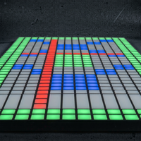 Piste de danse interactive LED pour enfants, étanche IP65, capacité de charge de 300 kg, contrôle DMX externe pour divertissement en intérieur