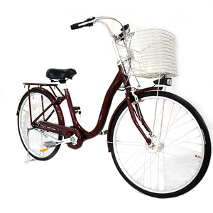 Vélo électrique pliable de bicyclette, bicyclette urbaine pour femmes et filles avec panier - Product Image 2